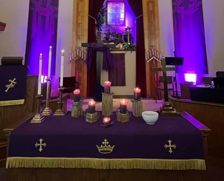 purple church