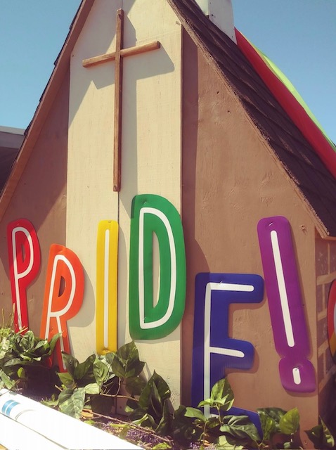 Mini Church Pride close up